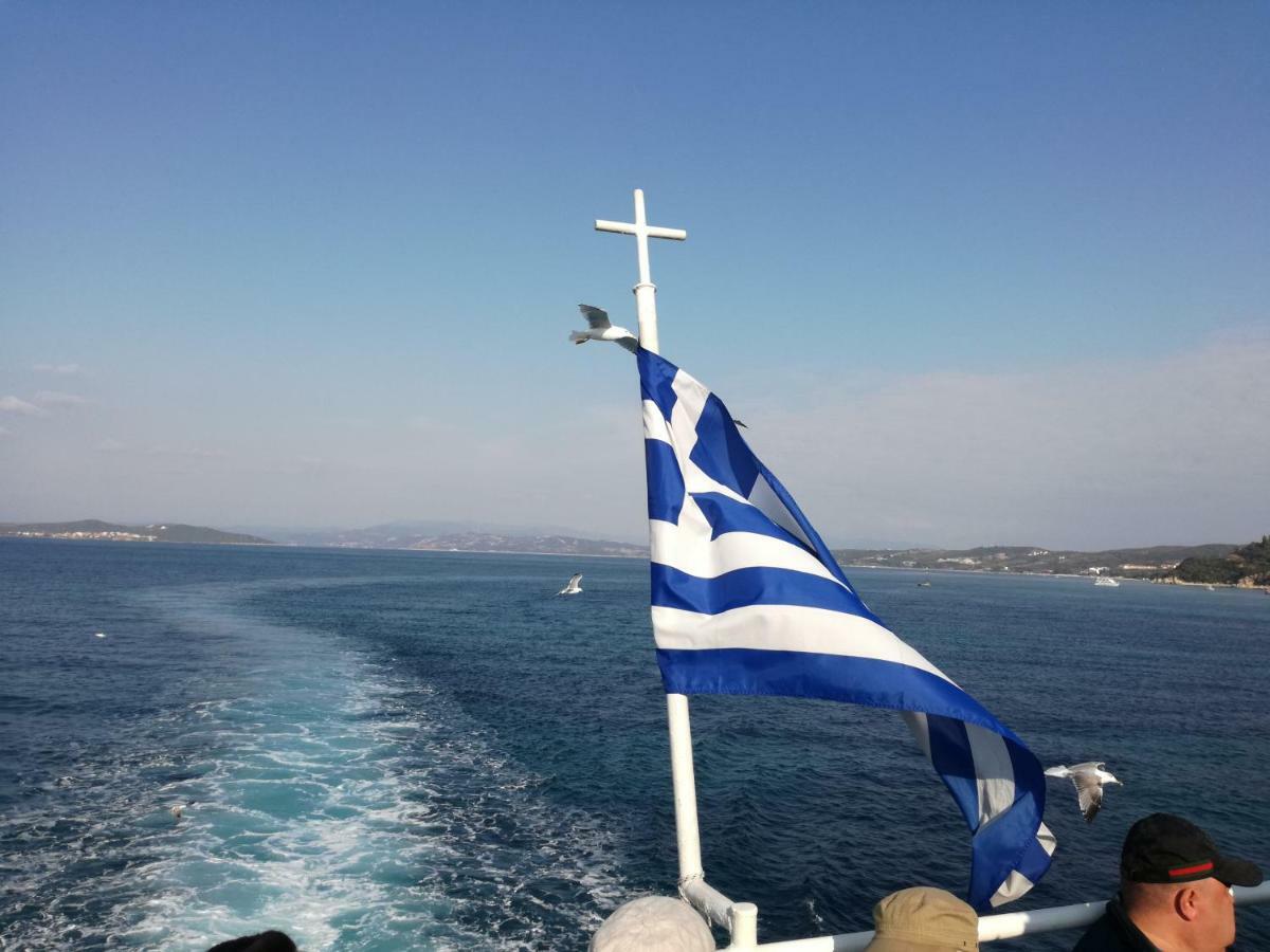 Aparthotel Dionisos Blue Paralia Dionysiou Exteriér fotografie