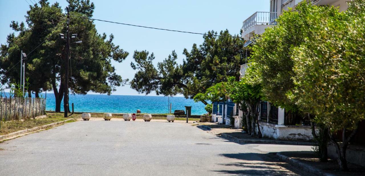 Aparthotel Dionisos Blue Paralia Dionysiou Exteriér fotografie